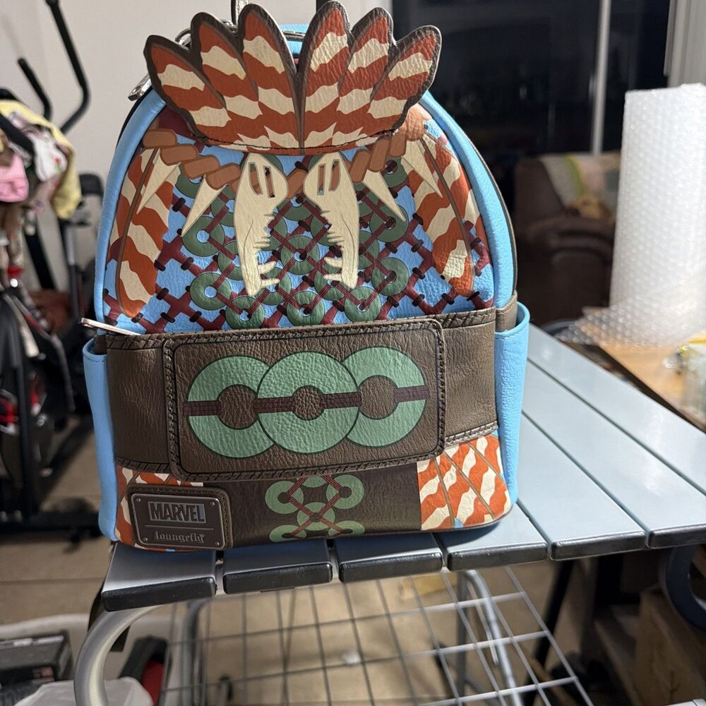 Marvel Namor Disney Parks Exclusive Loungefly Mini Backpack